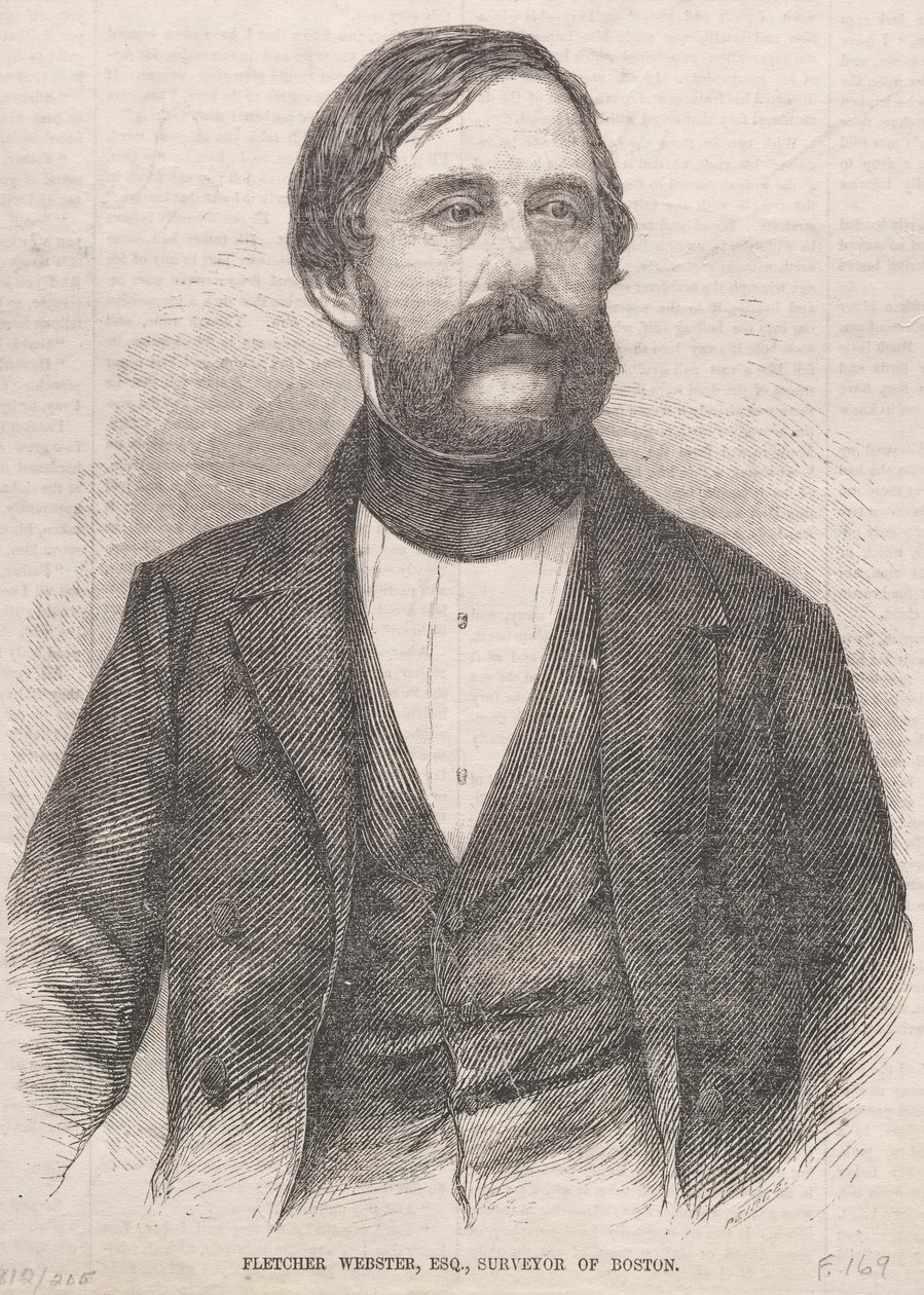 Fletcher Webster, Esq., Vermesser von Boston von Winslow Homer