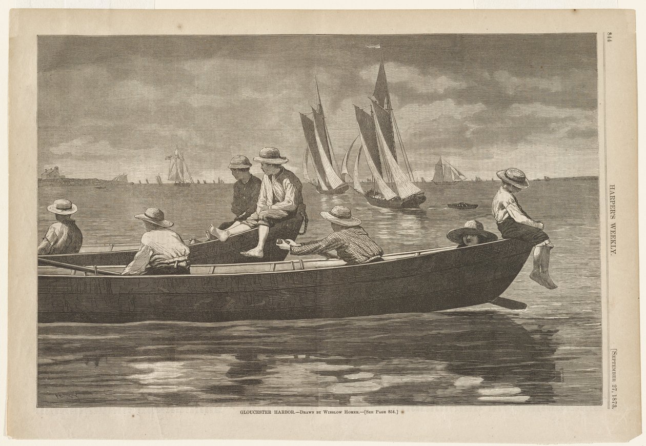 Gloucester Hafen von Winslow Homer