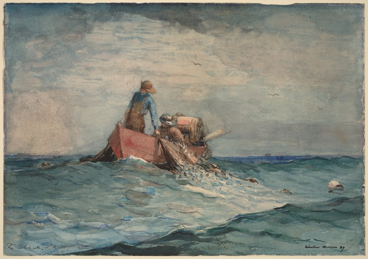 Netze einholen von Winslow Homer