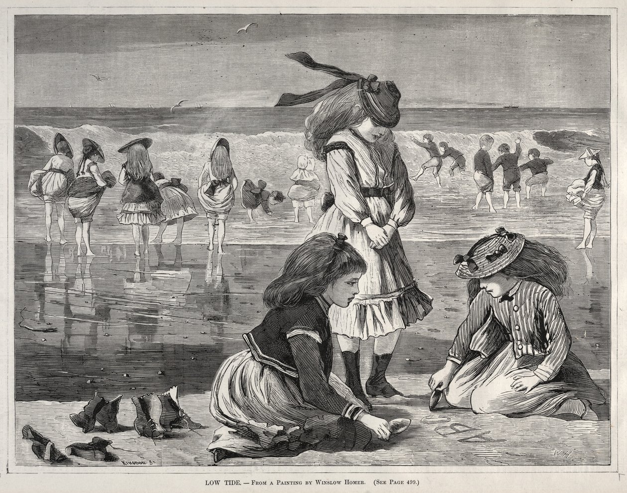 Ebbe, 1870 von Winslow Homer