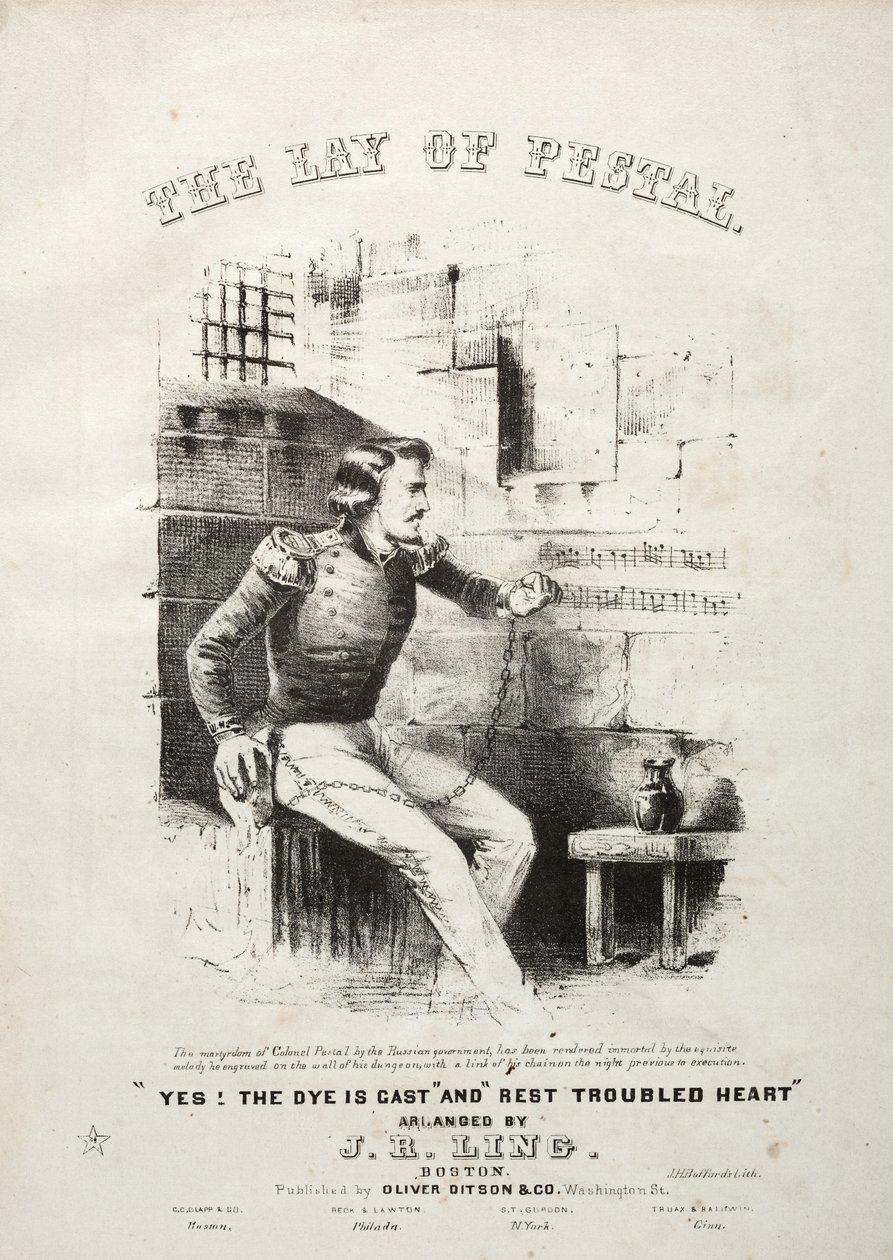 Das Lied von Pestal - Notenblatt von Winslow Homer
