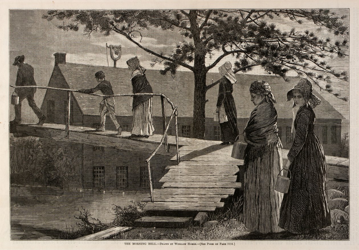 Die Morgenklingel von Winslow Homer