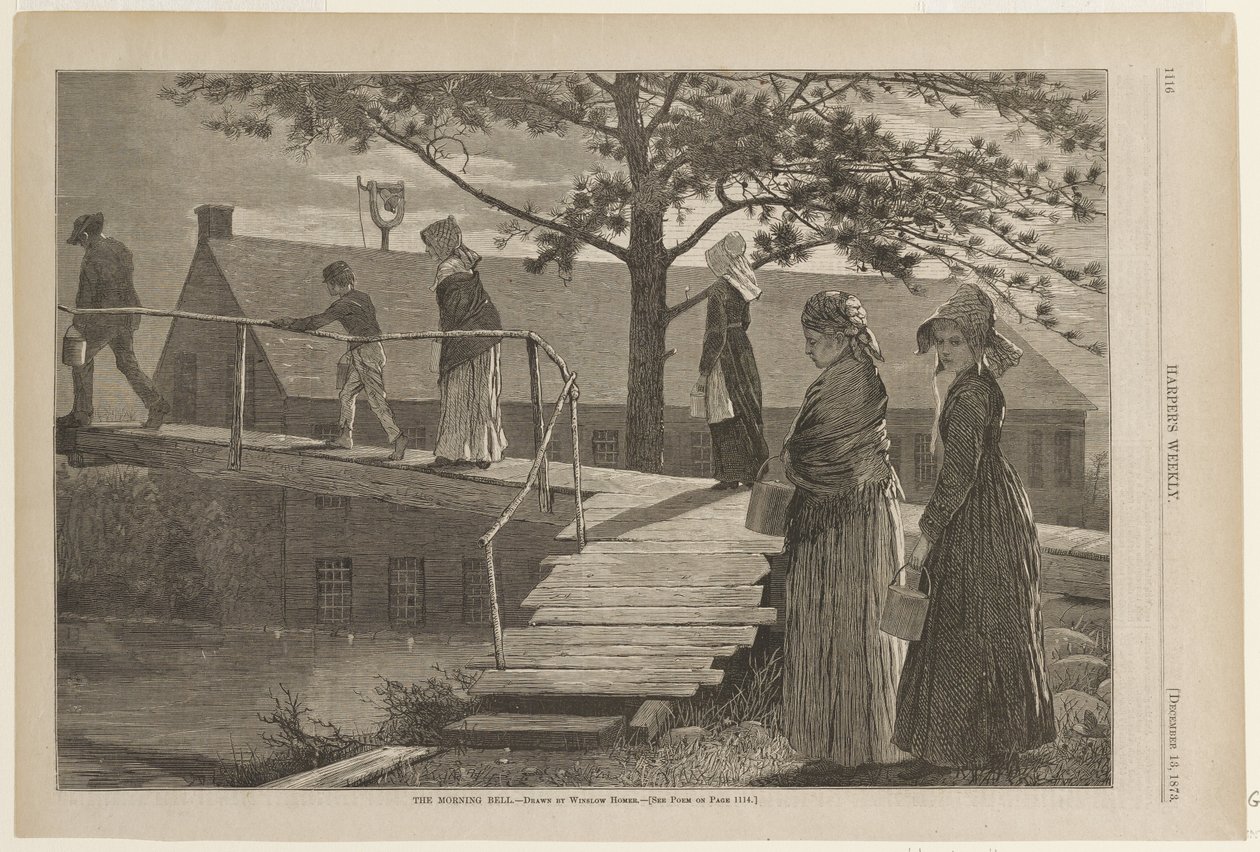 Die Morgenklingel von Winslow Homer