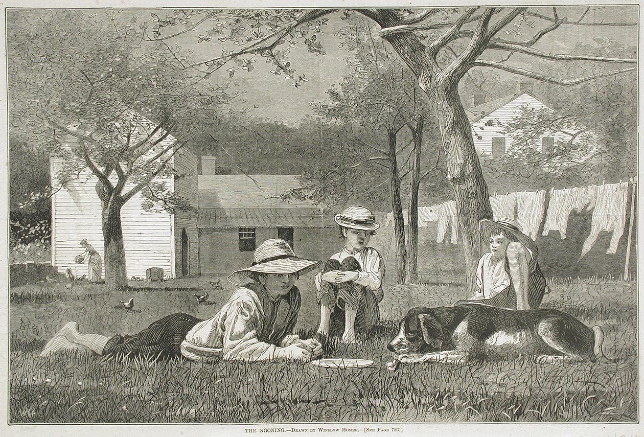 Die Mittagspause von Winslow Homer