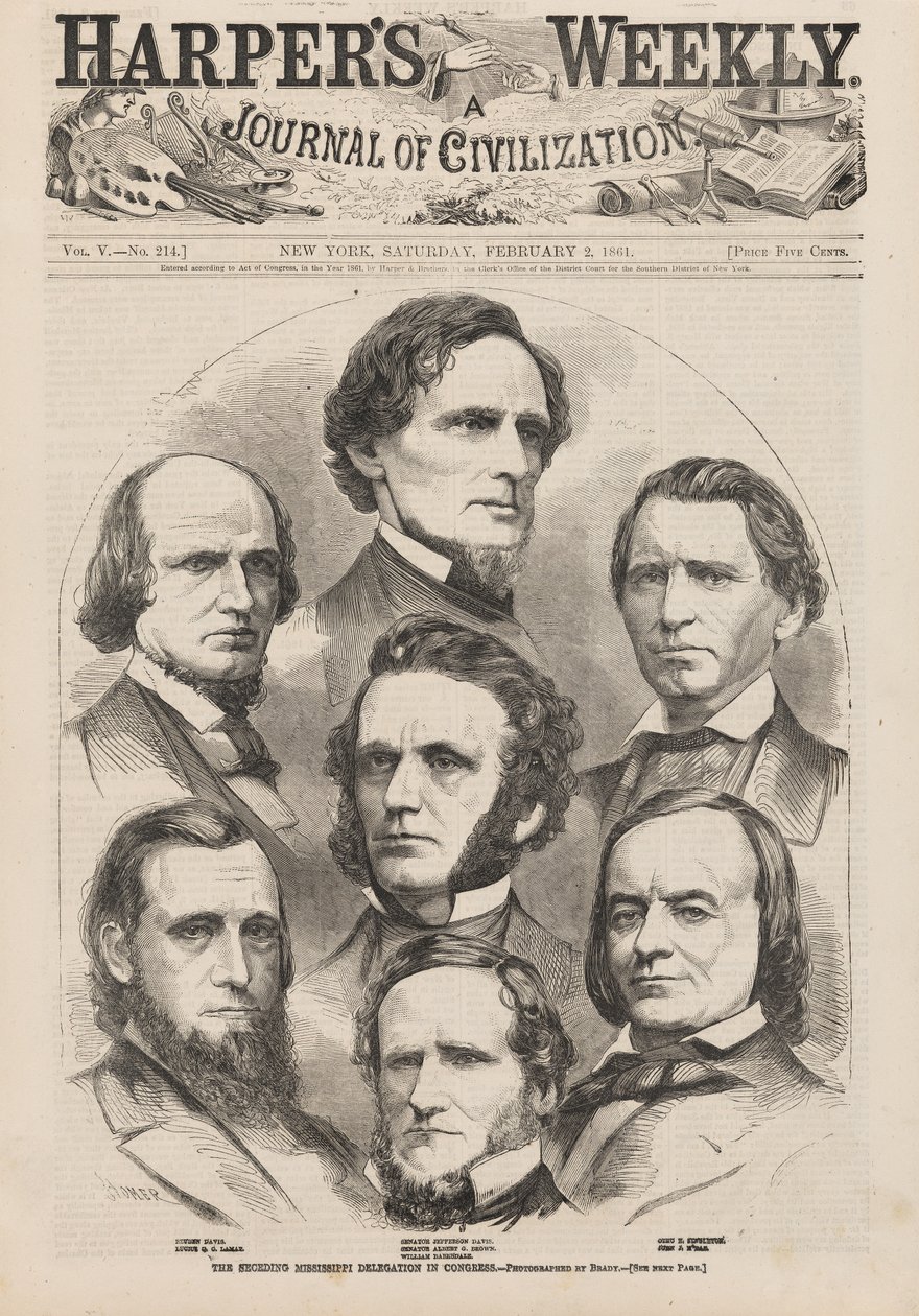 Die abtrünnige Mississippi-Delegation im Kongress von Winslow Homer