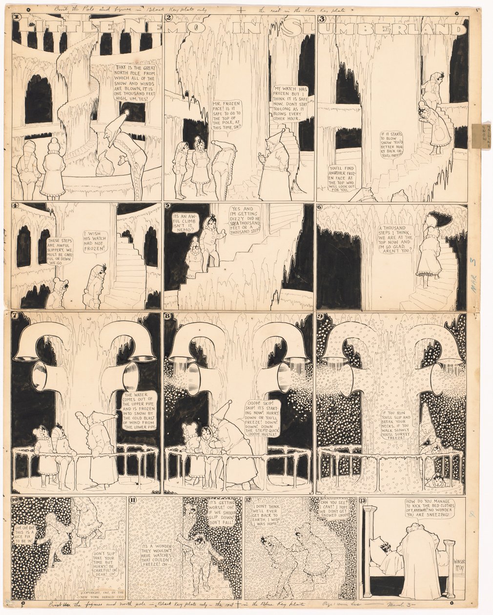Little Nemo im Schlummerland: Besteigung des großen Nordpols von Winsor McCay