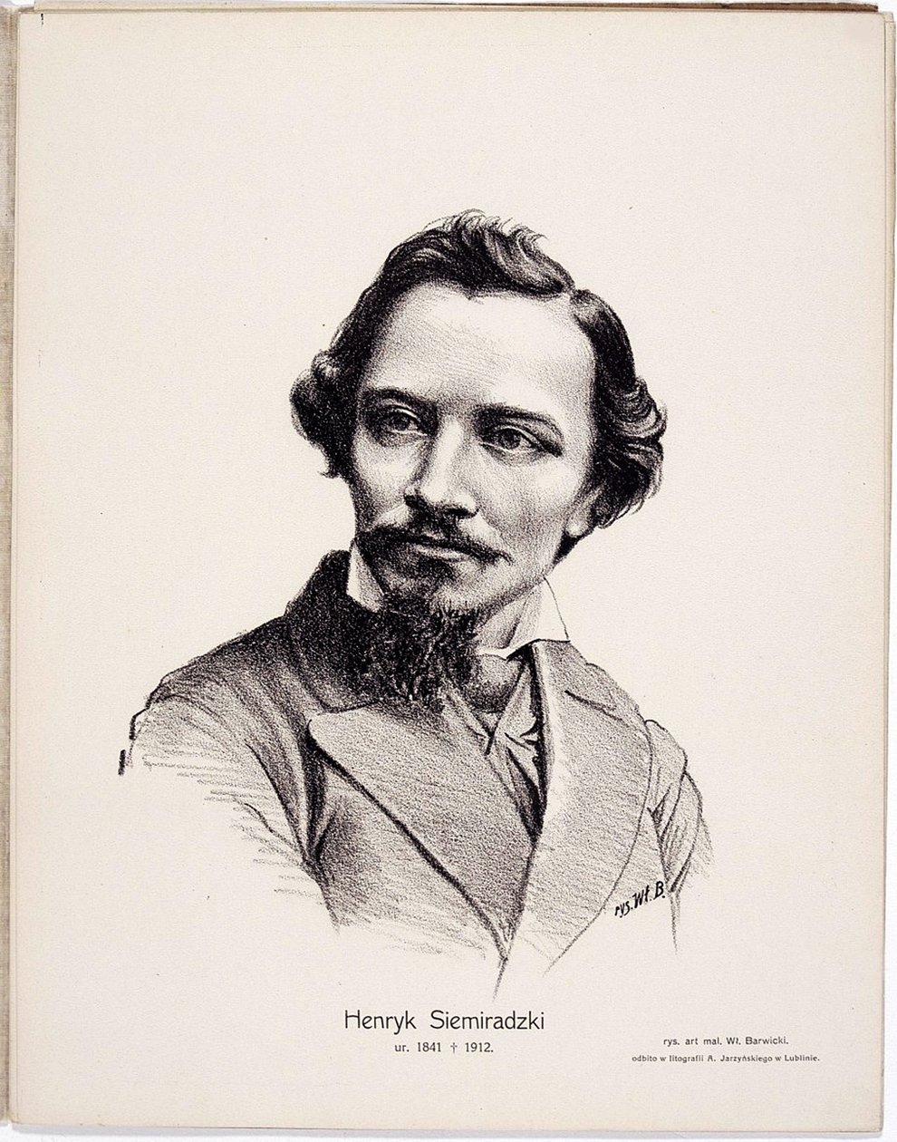 Henryk Siemiradzki 1843-1902, 1917 von Wladyslaw Barwicki