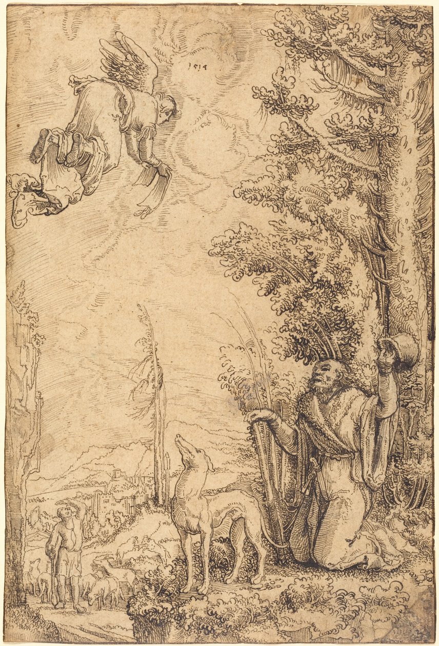 Die Verkündigung an Joachim von Wolf Huber