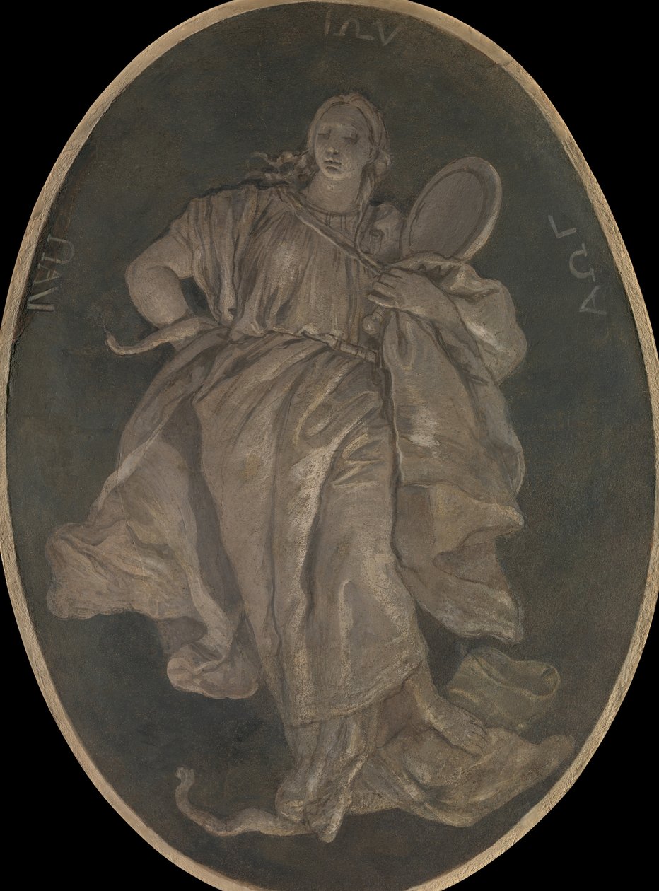 Klugheit, 1760 von Workshop of Giovanni Battista Tiepolo