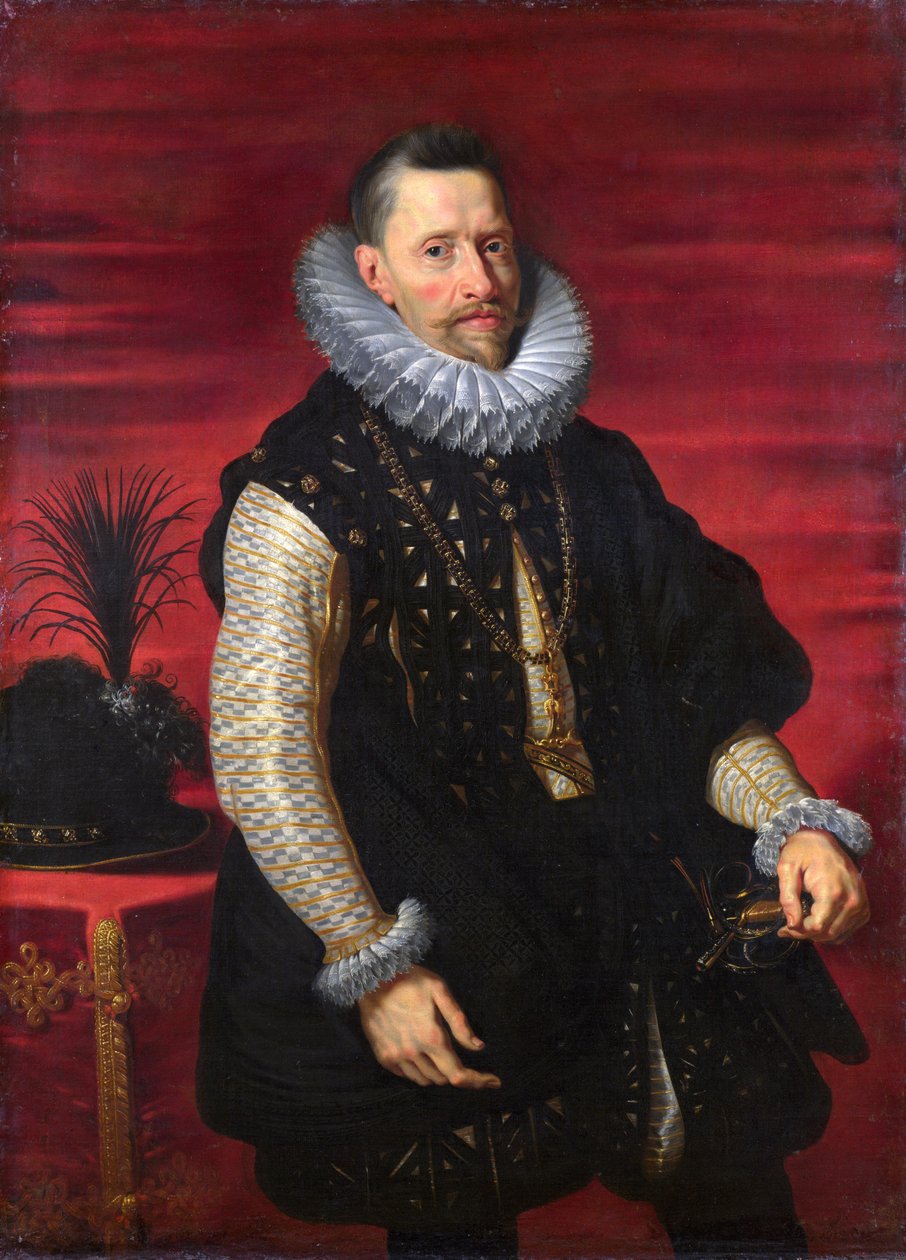 Porträt von Erzherzog Albrecht von Österreich (1559 - 1621) von Workshop of Peter Paul Rubens