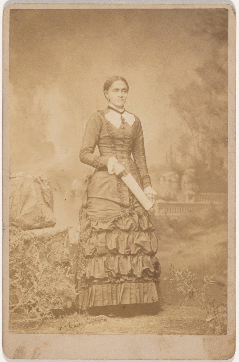 Porträt einer Frau von Wright & Cornwell