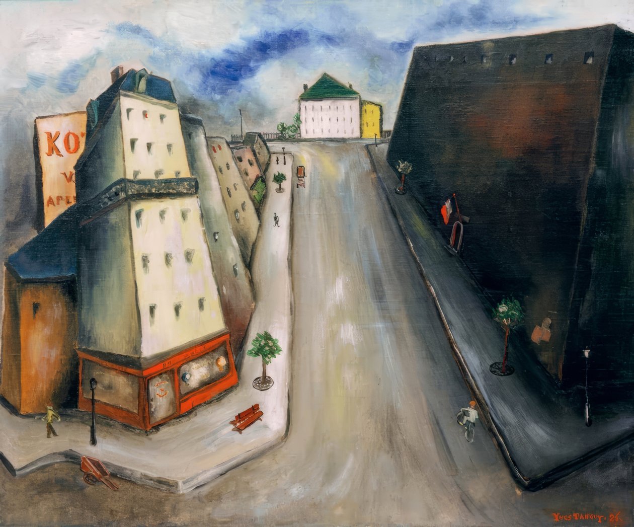 Rue de la Santé von Yves Tanguy