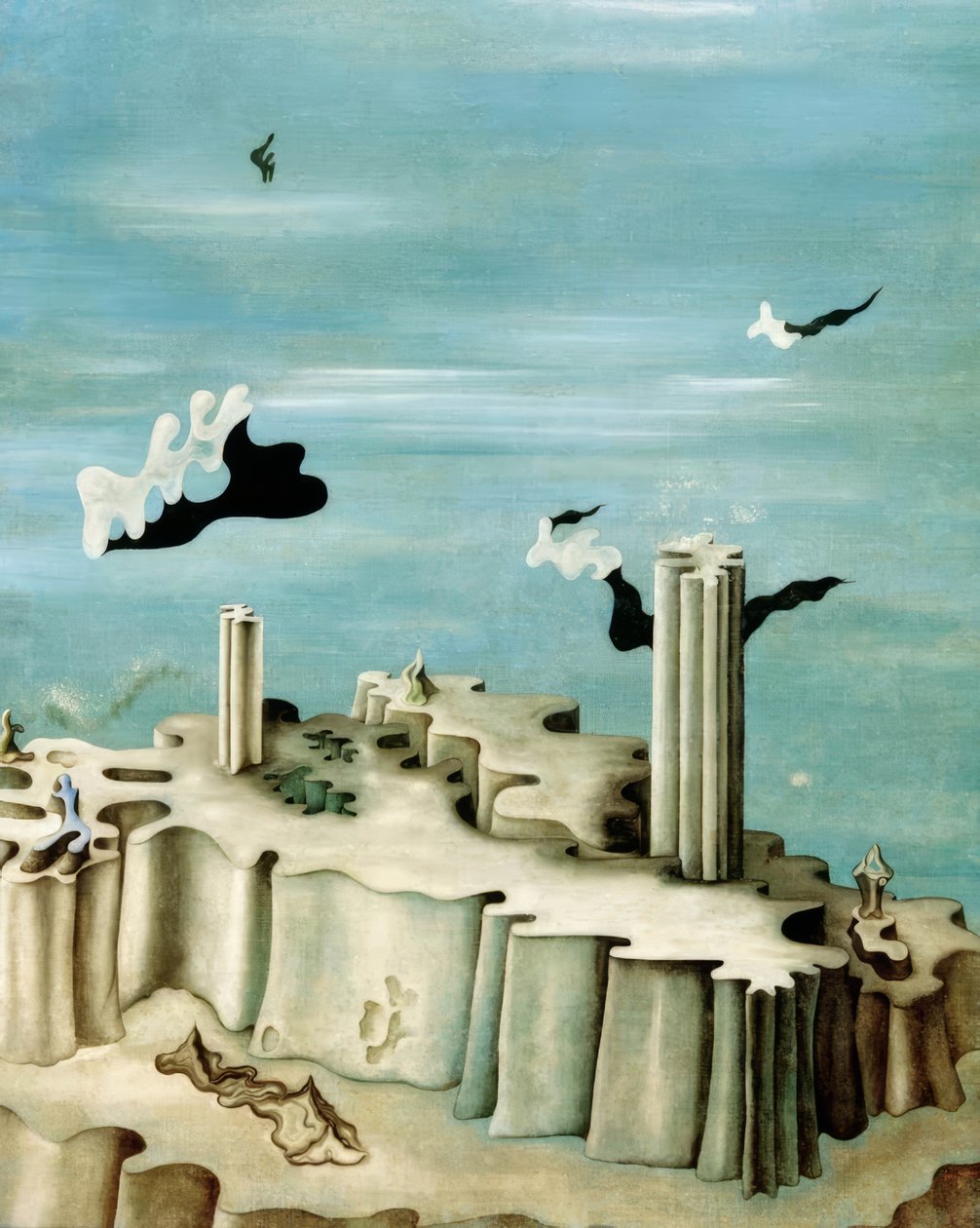 Weder Sagen noch Gestalten von Yves Tanguy