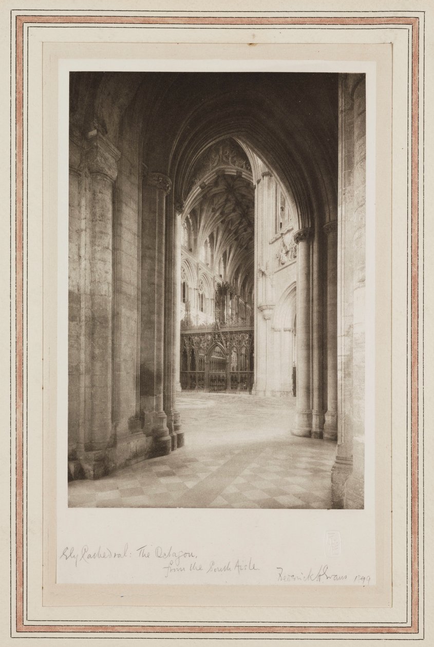 Ely Cathedral, das Oktagon vom Südschiff von John Pardon