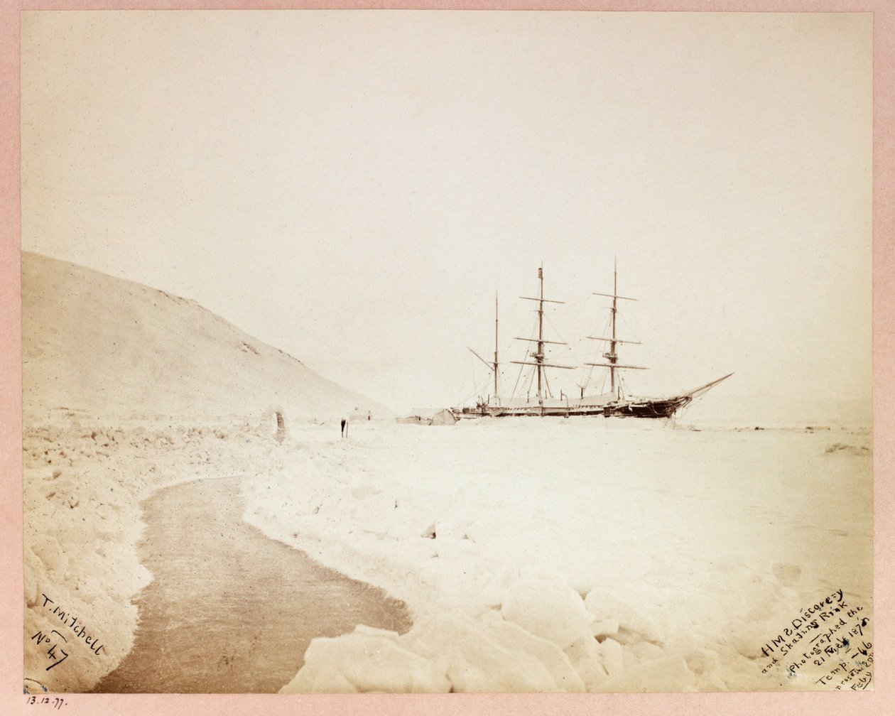 Expedition in die Arktis (1875-1876) des Kapitäns George Nares (1831-1915): H von Frederick (attr. to) Barnard