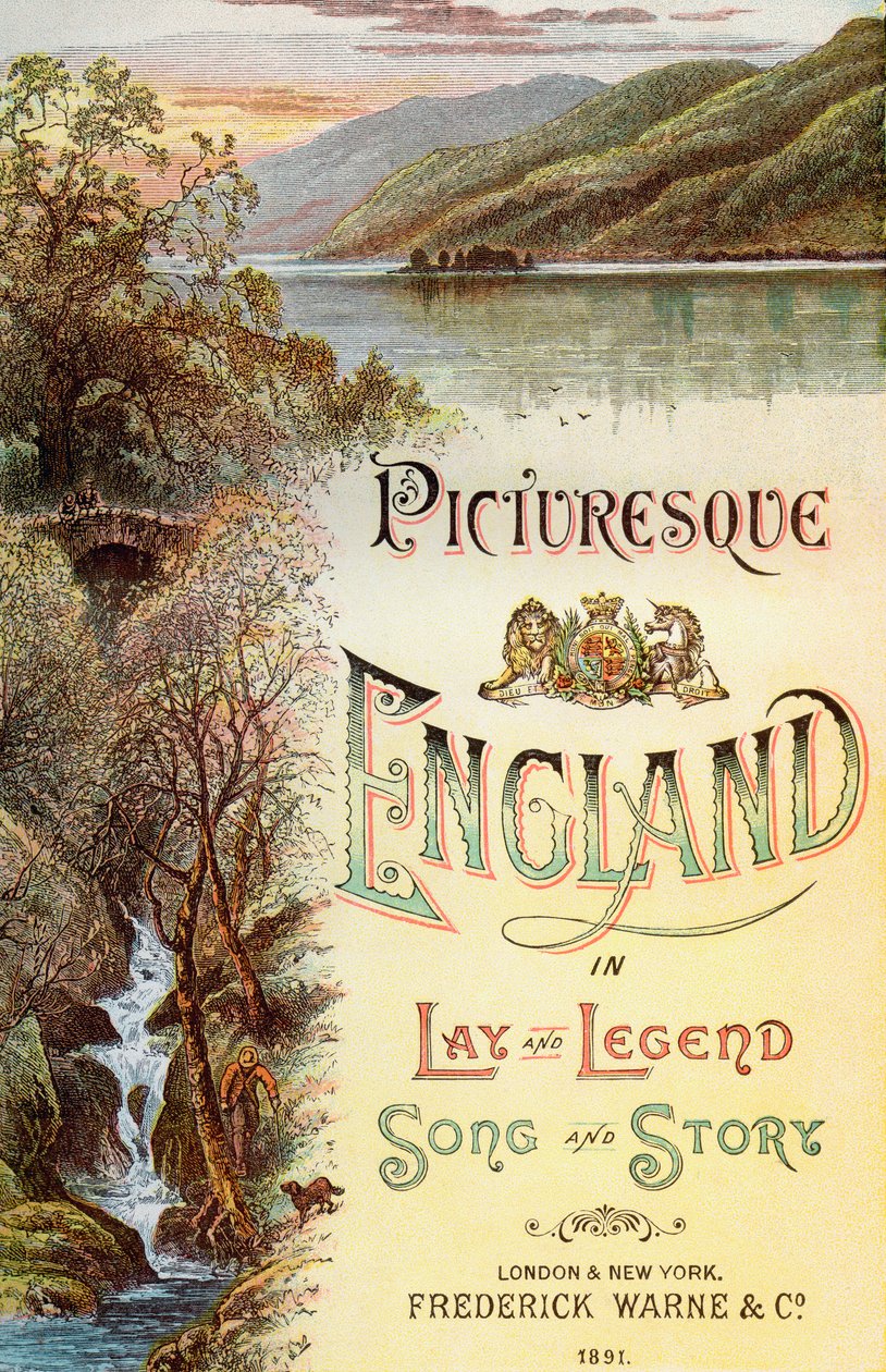 Frontispiz zum Buch Picturesque England, Its Landmarks and Historic Haunts, veröffentlicht 1891 von . .