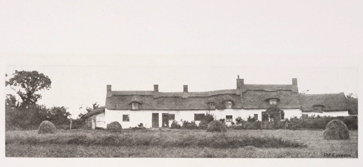 Norfolk Cottages von Frederick (attr. to) Barnard