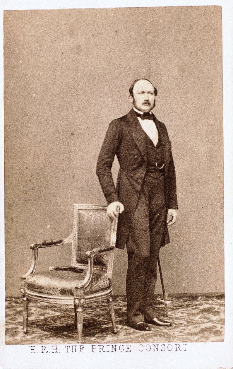Prinz Albert, Gemahl von Königin Victoria, ca. 1860 von Frederick (attr. to) Barnard
