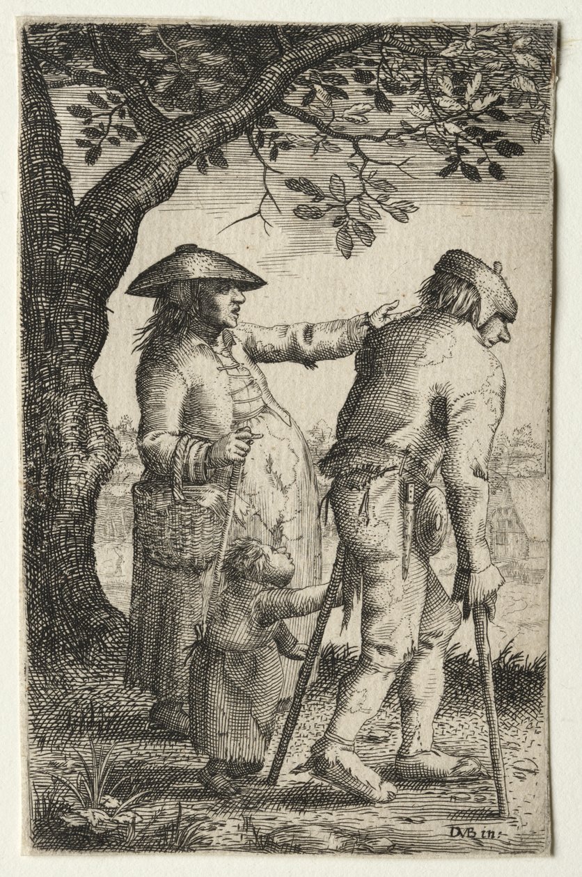 Bauernfamilie von after David Vinckboons