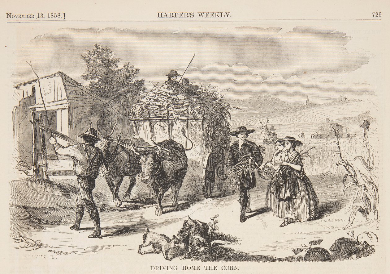 Heimkehr mit dem Korn von after Winslow Homer