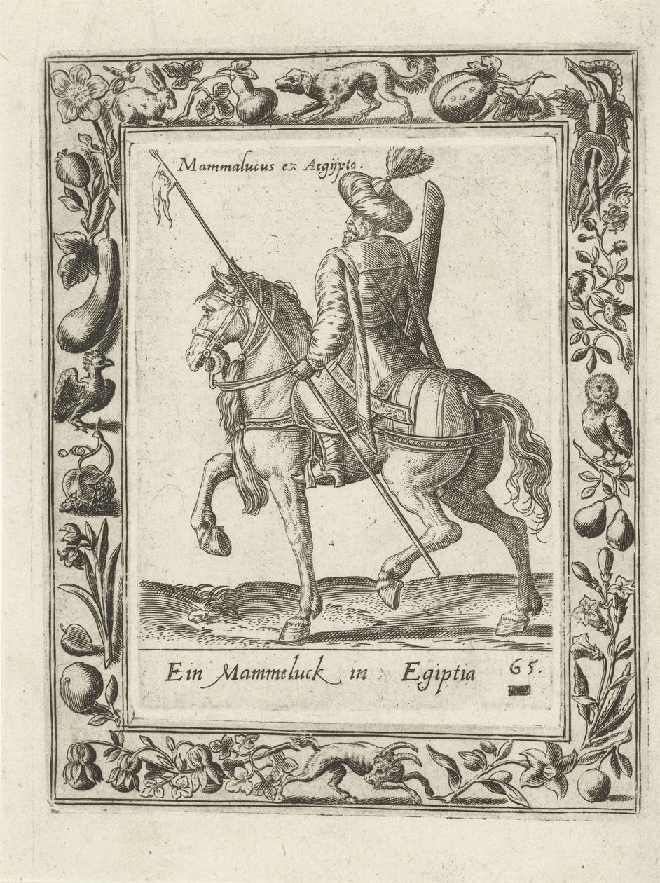 Mameluk zu Pferd von anonymous (attributed to)