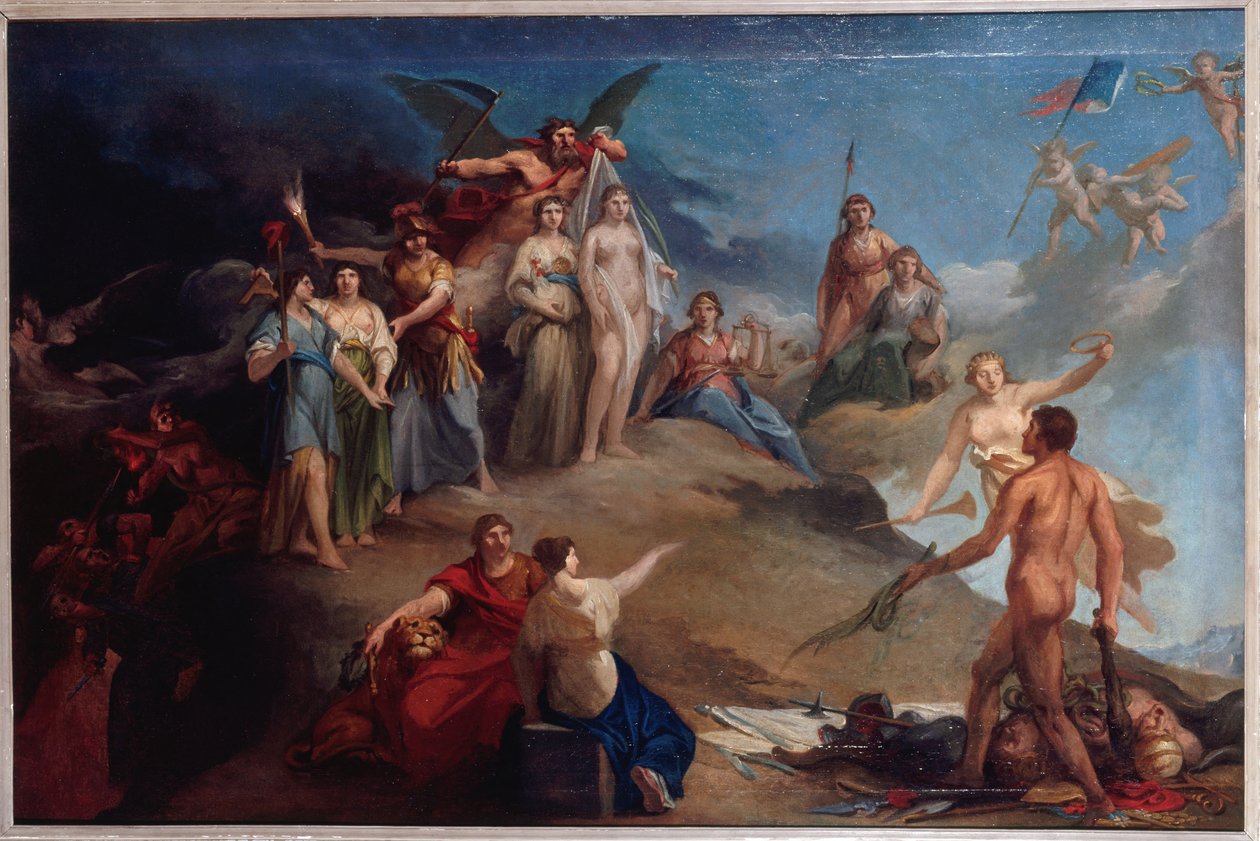 Revolutionäre Allegorie von anonymous 