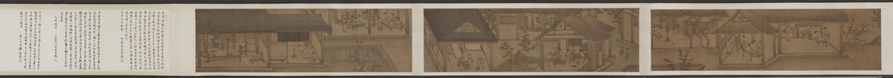 Seidenherstellung (Der Prozess der Seidenherstellung) von attributed to Liang Kai