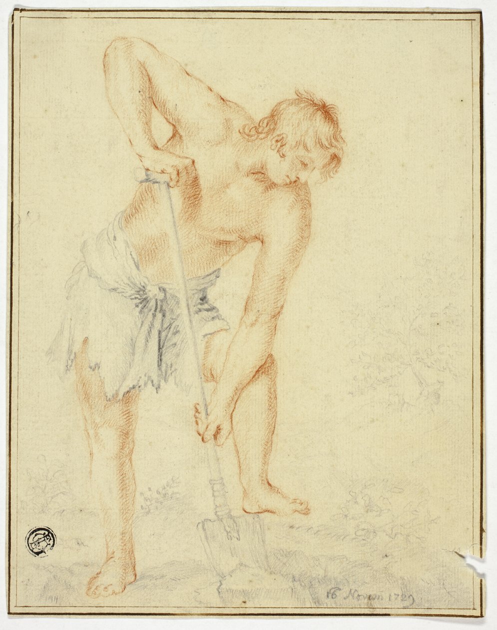 Mann mit Spaten von called Cavaliere d