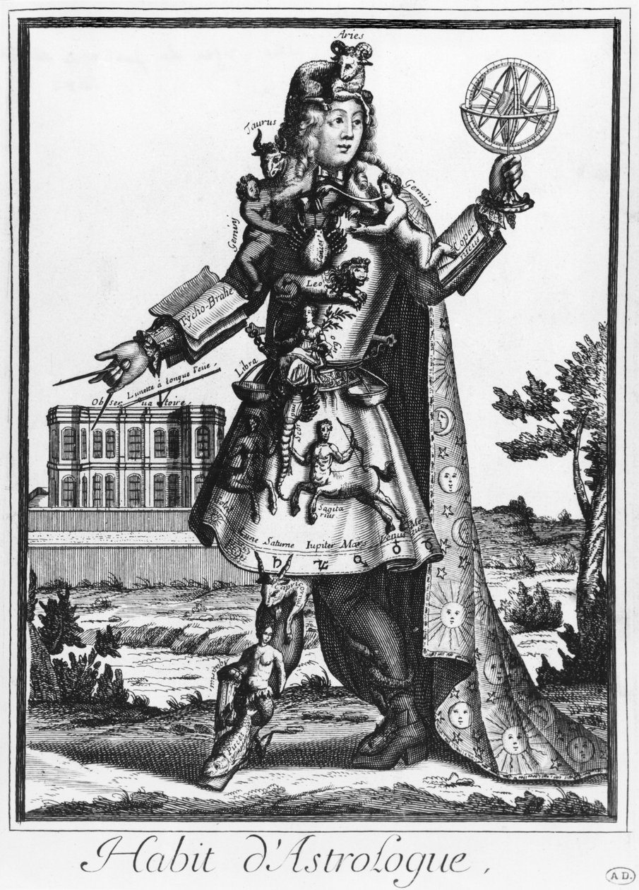 Kostüm für einen Astrologen von Nicolas II de Larmessin