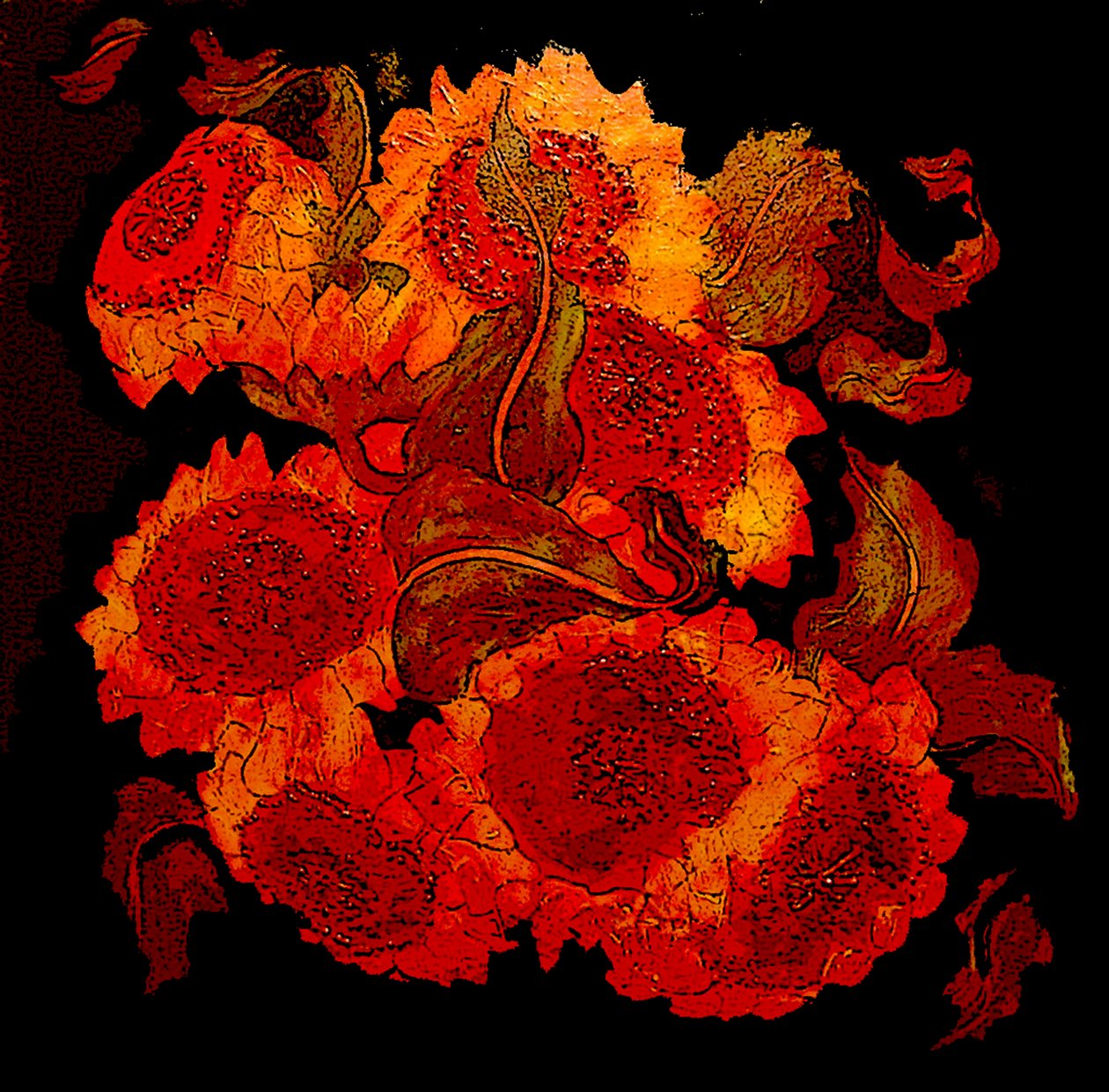 Sonnenblumen von linda arthurs