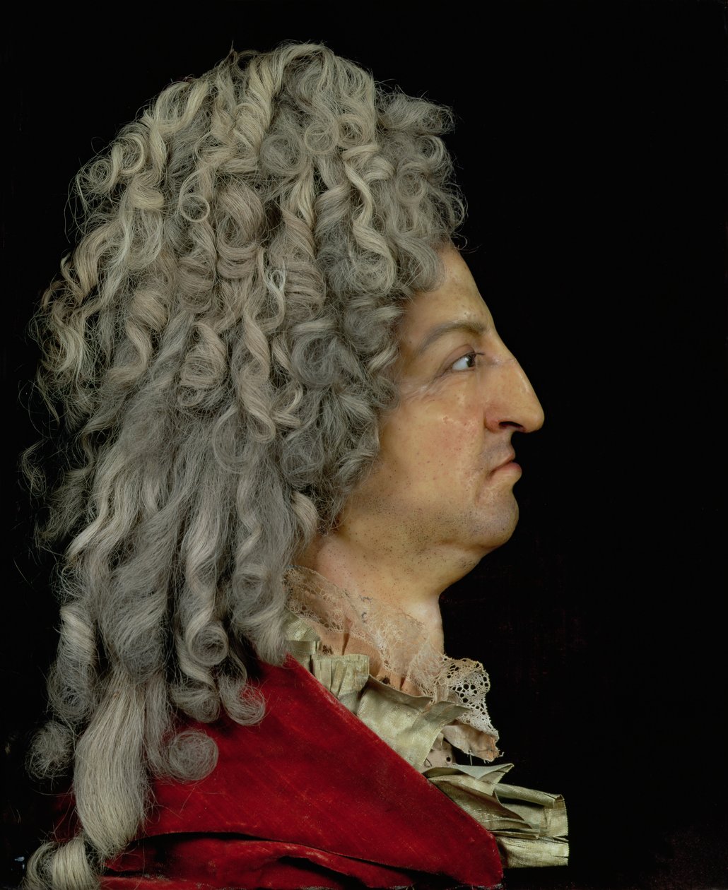 Louis XIV (1638-1715) 1706 von Antoine Benoist or Benoit du Cercle