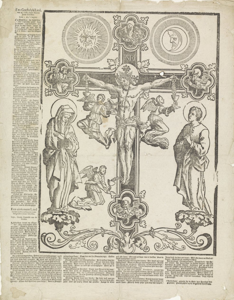 Ein geistliches Lied, von der Passion unseres Herrn Jesus Christus von weduwe Jacobus van Egmont