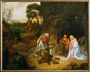 Die Anbetung der Hirten von (1476/8-1510) Giorgione