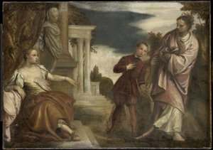 Die Wahl zwischen Tugend und Leidenschaft von (1528-88) (follower of) Veronese
