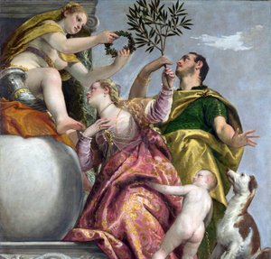 Glückliche Vereinigung (Die Allegorie der Liebe), um 1575 von (1528 88) Veronese