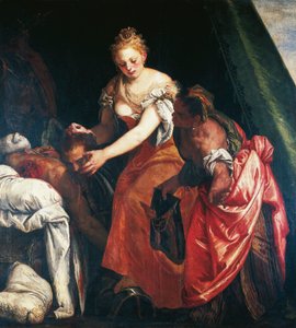 Judith mit dem Kopf des Holofernes von (1528 88) Veronese