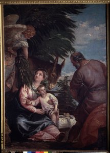 Ruhe auf der Flucht nach Ägypten von Veronese