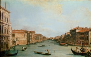Der Canal Grande vom Palazzo Balbi aus gesehen