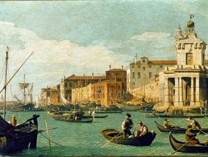 Punta della Dogana und Giudecca-Kanal, Venedig