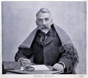 Mallarme (1842-1898) - Fotografie von Nadar, Carnavalet
