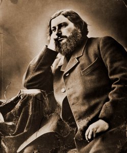 Porträt von Gustave Courbet, Maler (1819-1877)