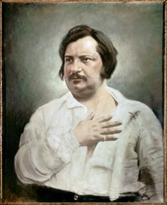 Porträt von Honoré Balzac (1799 - 1850), französischer Schriftsteller von Nadar