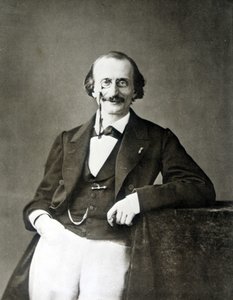 Porträt von Jacques Offenbach (1819-1880), deutscher Komponist, naturalisierter Franzose von Nadar. von Nadar