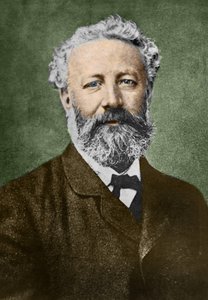 Porträt von Jules Verne (1828-1905), französischer Schriftsteller, von Nadar.