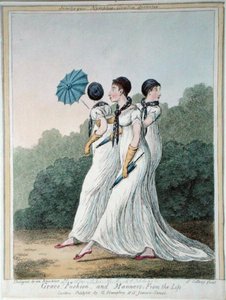 Anmut, Mode und Manieren aus dem Leben, geätzt von James Gillray (1757-1815), veröffentlicht von G. Humphrey