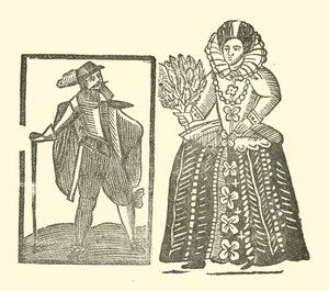 Illustration für The Roxburghe Ballads von (after) English School