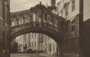 Hertford College, Die Brücke von (after) English photographer