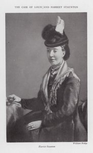 Der Fall von Louis und Harriet Staunton von (after) English photographer