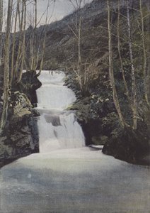 Wasserfall von Benet, bei Murat (Farbfoto) von (after) French Photographer