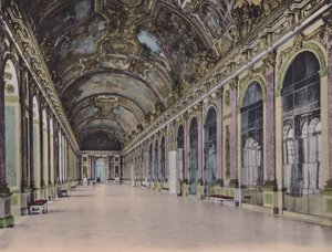 Galerie des Glaces (farbiges Foto)